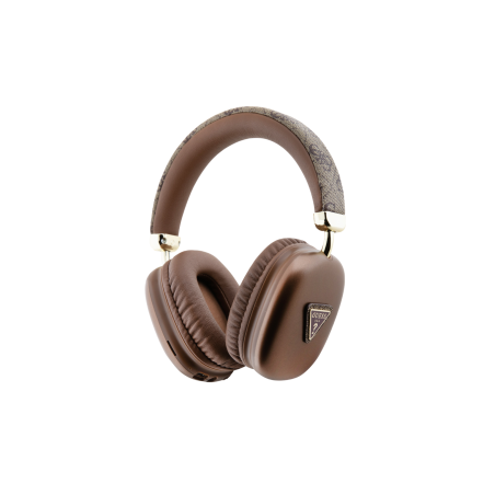Casque sans Fil Bluetooth avec Logo Triangle Métal Guess GUBHK1P4TPW - Marron — Accessoire · Smarty Paris 18e